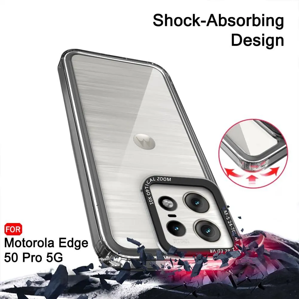 Micvir Back Cover for Motorola Edge 50 Pro 5G (Black, Shock Proof, Polycarbonate, Pack of: 1) — image 3 of 5
