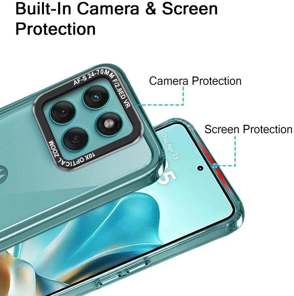 Micvir Back Cover for Motorola Edge 60 5G (Transparent, Shock Proof, Polycarbonate, Pack of: 1) — image 2 of 5