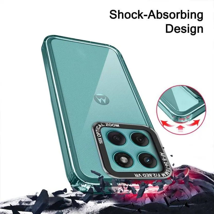Micvir Back Cover for Motorola Edge 60 Pro 5G (Transparent, Shock Proof, Polycarbonate, Pack of: 1) — image 2 of 5
