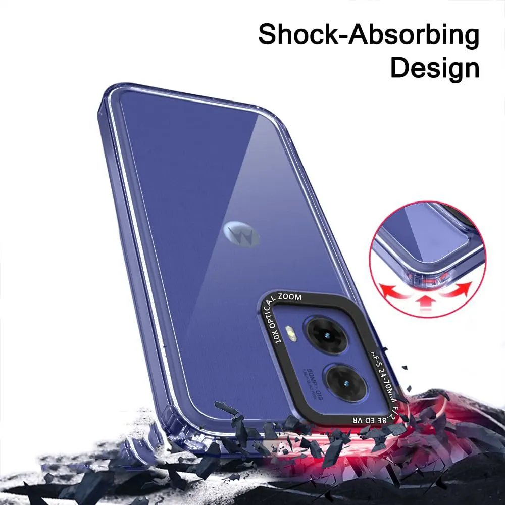 Micvir Back Cover for Motorola Moto G45 5G (Transparent, Shock Proof, Pack of: 1) — image 3 of 5