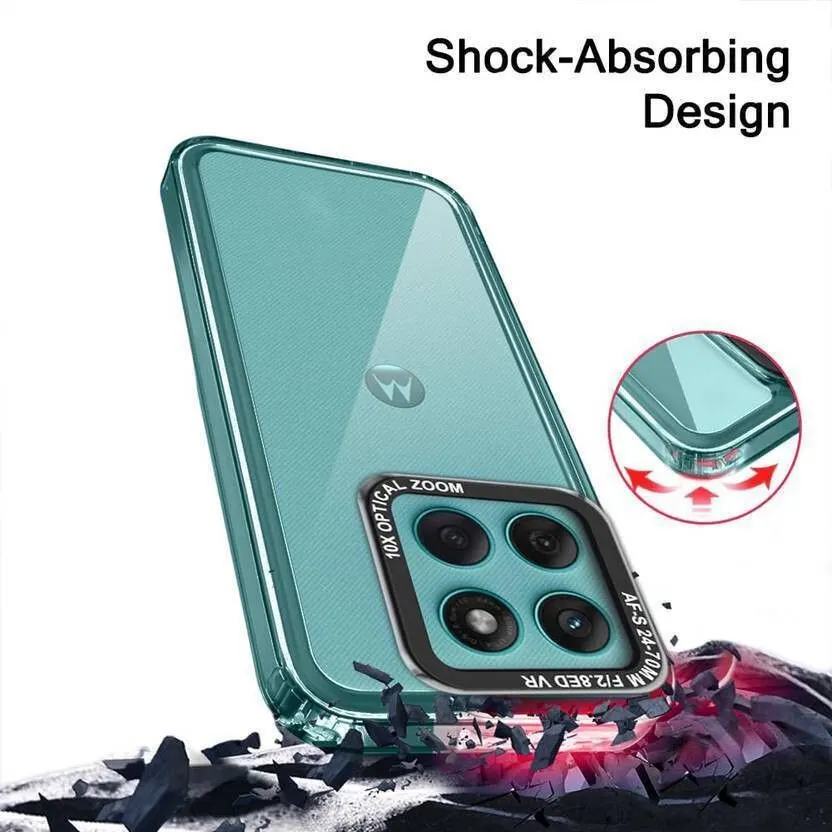 Micvir Back Cover for Motorola Moto G56 5G (Transparent, Shock Proof, Polycarbonate, Pack of: 1) — image 3 of 5