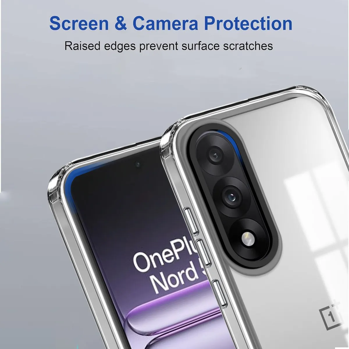 Micvir Back Cover for OnePlus Nord 5 (Transparent, Shock Proof, Polycarbonate, Pack of: 1) — image 2 of 5