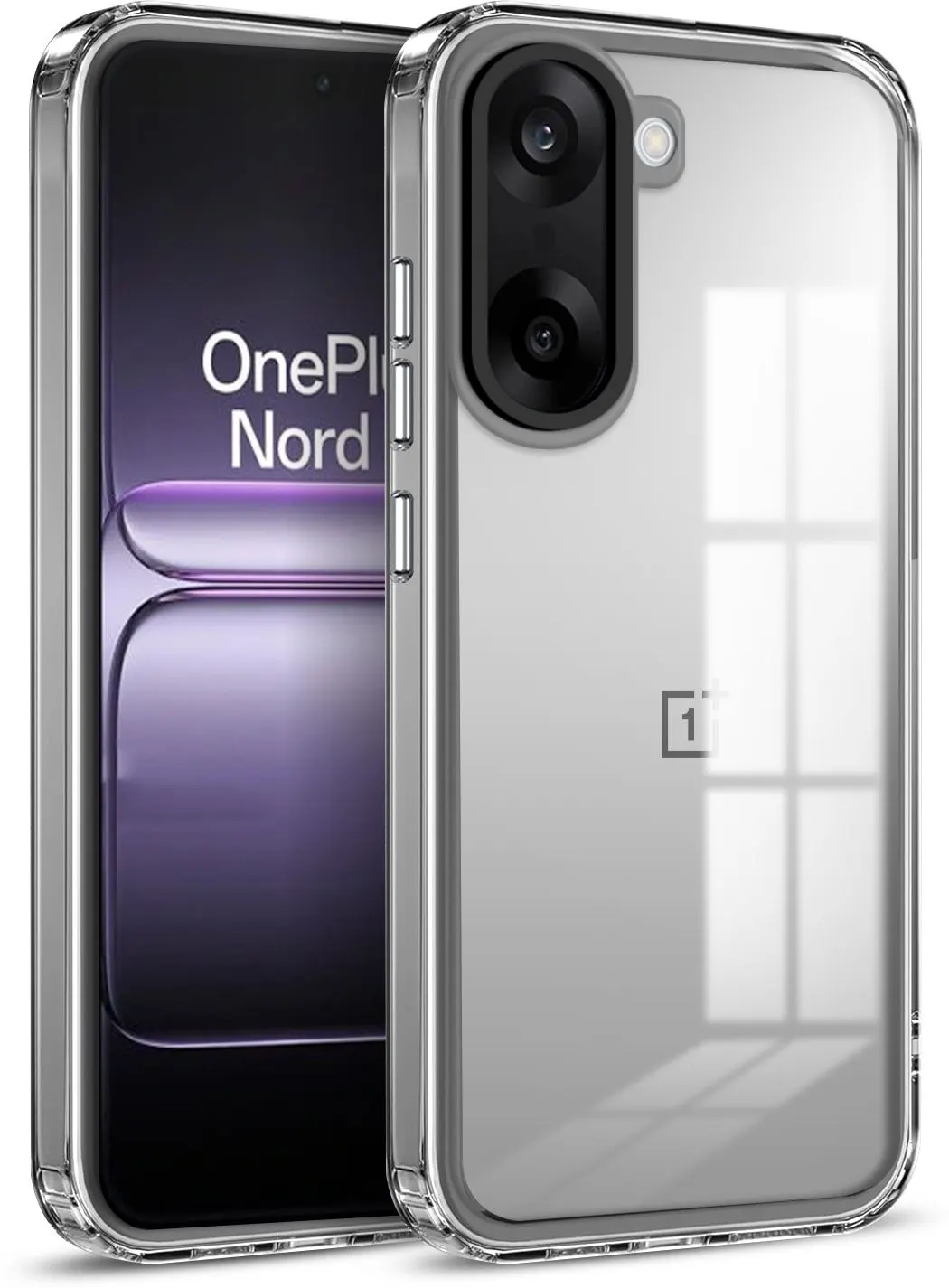 Micvir Back Cover for OnePlus Nord CE 5 (Transparent, Shock Proof, Pack of: 1)