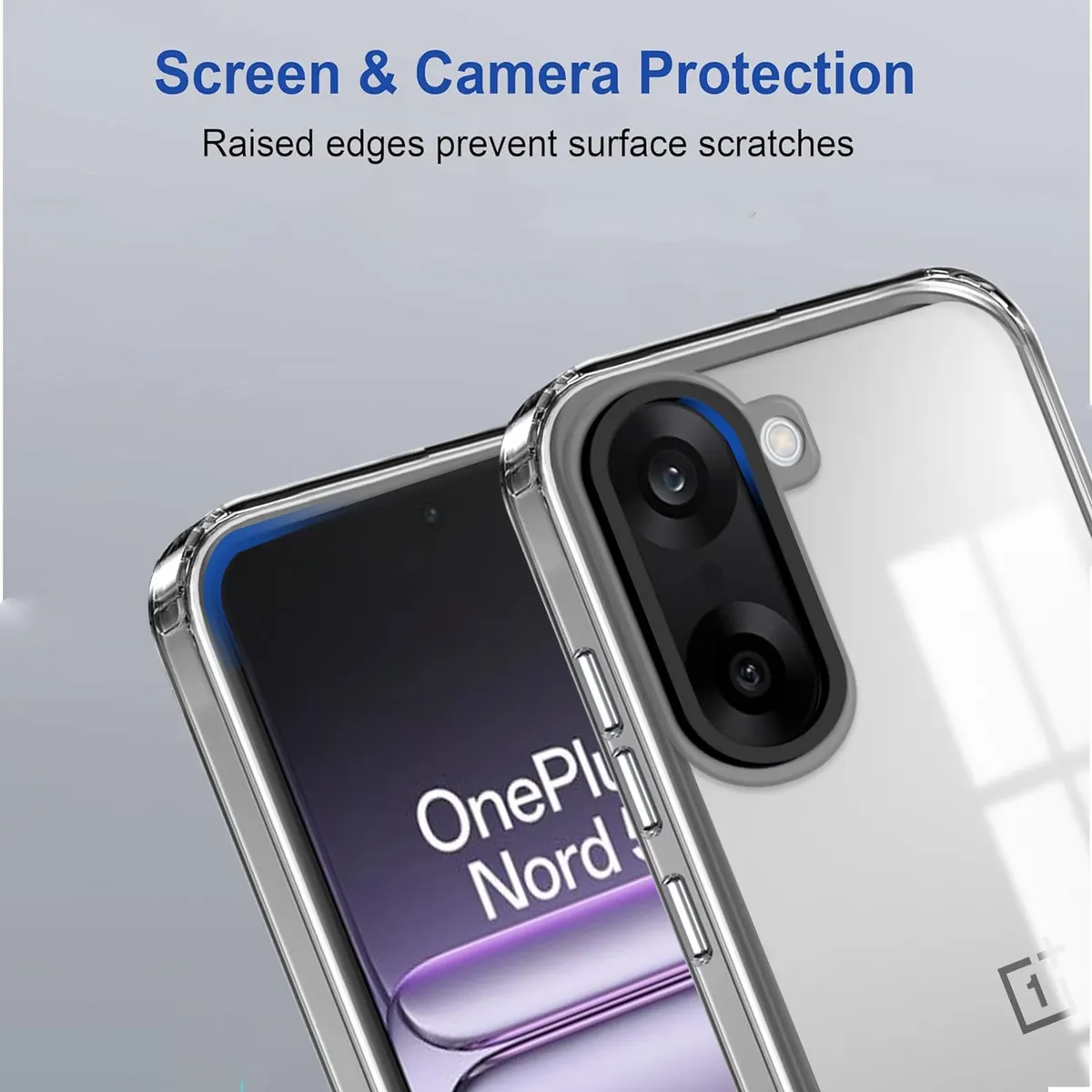 Micvir Back Cover for OnePlus Nord CE 5 (Transparent, Shock Proof, Pack of: 1) — image 2 of 5