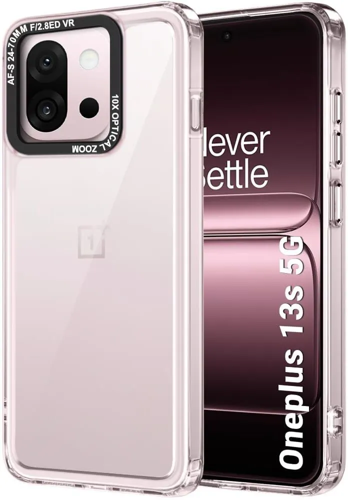 Micvir Back Cover for OnePlus 13s 5G (Transparent, Shock Proof, Polycarbonate, Pack of: 1)