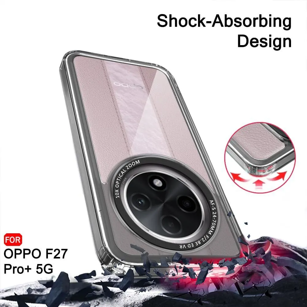 Micvir Back Cover for Oppo F27 Pro Plus 5G (Black, Shock Proof, Polycarbonate, Pack of: 1) — image 3 of 5