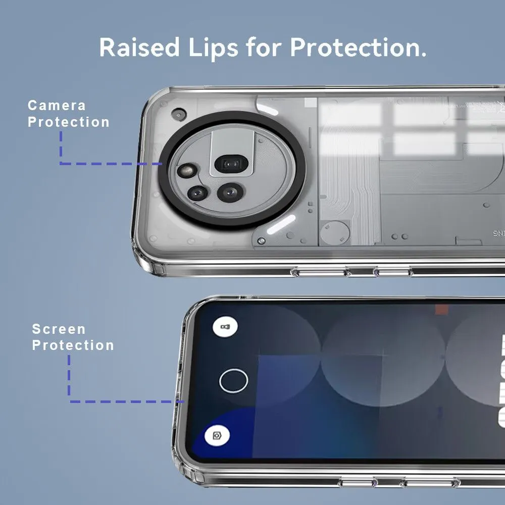 Micvir Back Cover for Nothing Phone (3a) Pro 5G (Transparent, Shock Proof, Polycarbonate, Pack of: 1) — image 2 of 5