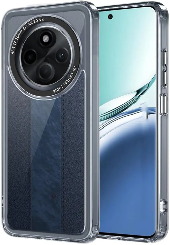Micvir Back Cover for REDMI A4 5G (Transparent, Shock Proof, Polycarbonate, Pack of: 1)