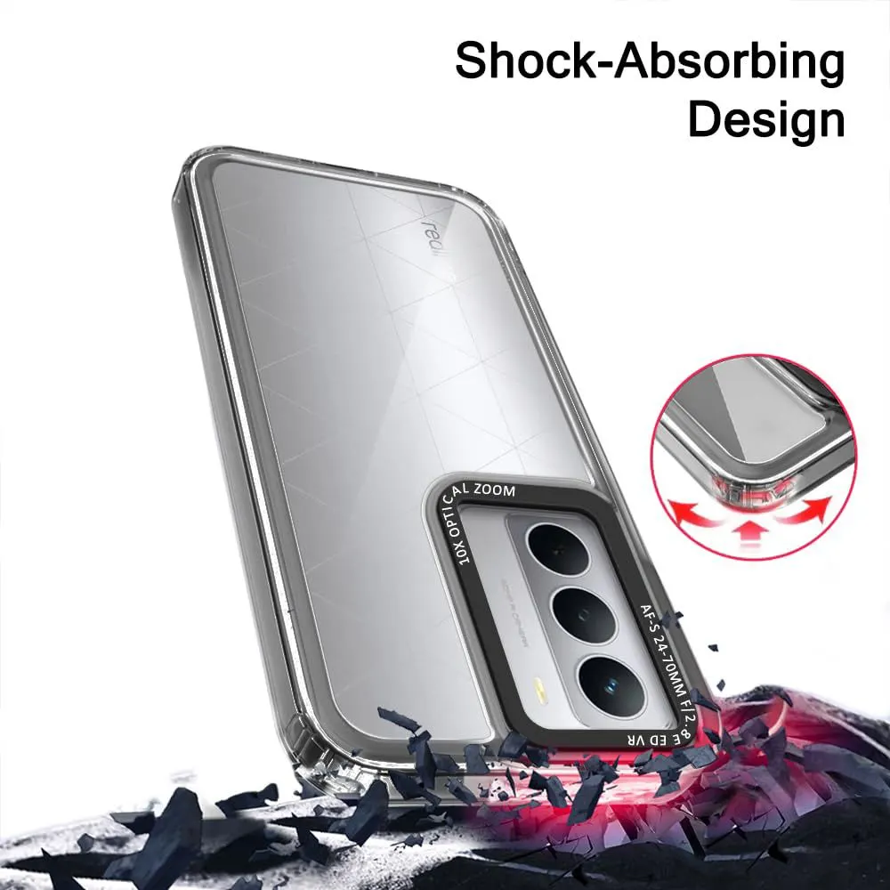 Micvir Back Cover for Realme Narzo 80 Lite 5G (Black, Shock Proof, Polycarbonate, Pack of: 1) — image 3 of 5