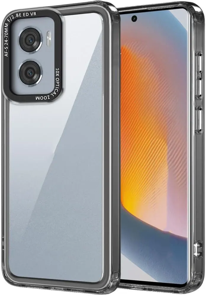Micvir Back Cover for realme P3 5G (Black, Shock Proof, Polycarbonate, Pack of: 1)