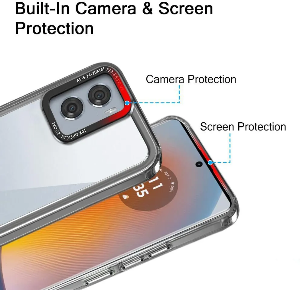 Micvir Back Cover for realme P3 5G (Black, Shock Proof, Polycarbonate, Pack of: 1) — image 2 of 5