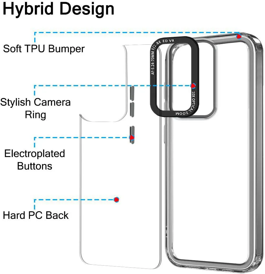 Micvir Back Cover for realme P3 5G (Black, Shock Proof, Polycarbonate, Pack of: 1) — image 5 of 5