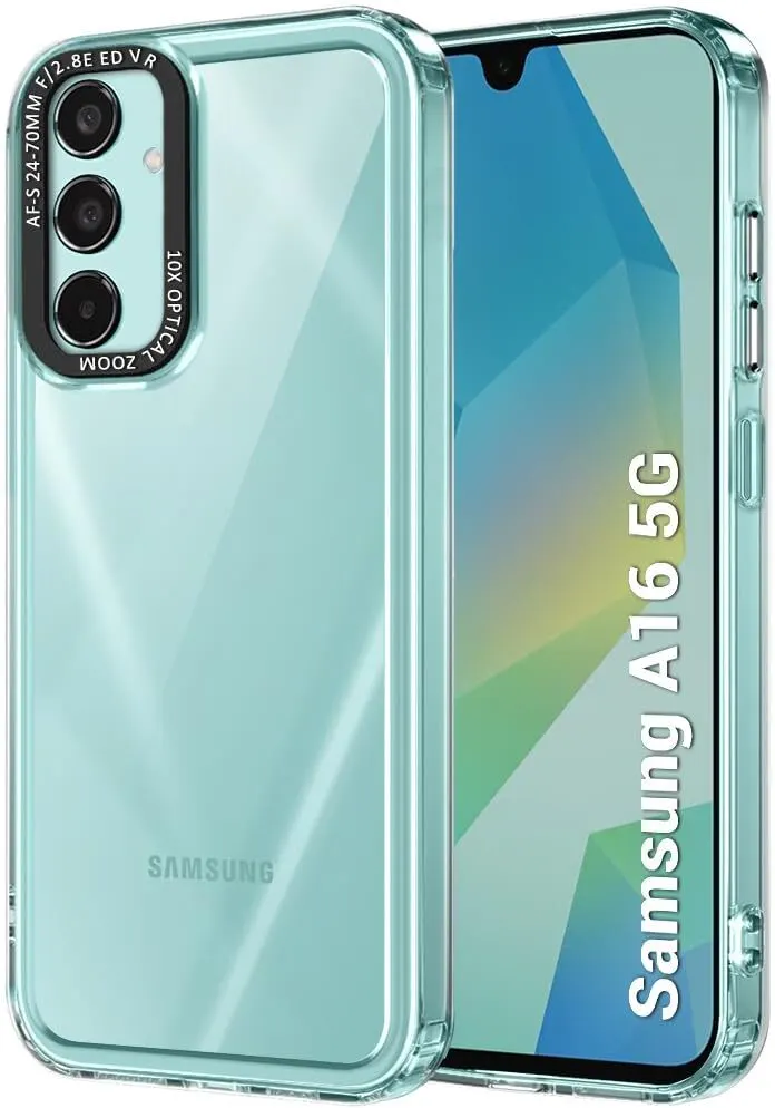 Micvir Back Cover for SAMSUNG Galaxy A16 5G (Transparent, Shock Proof, Polycarbonate, Pack of: 1)