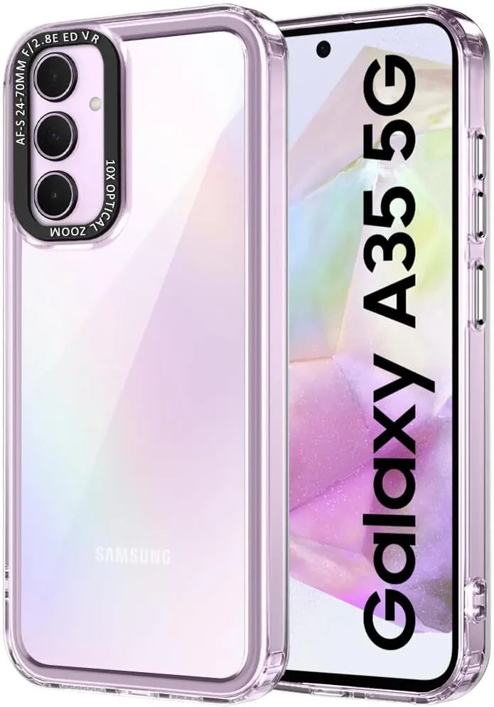 Micvir Back Cover for Samsung Galaxy A36 5G (Transparent, Shock Proof, Pack of: 1)