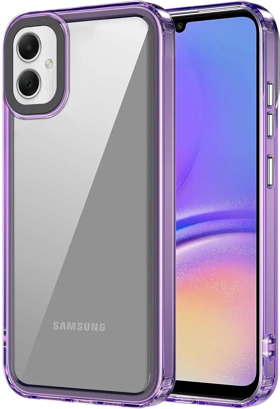 Micvir Back Cover for SAMSUNG Galaxy F06 5G (Purple, Shock Proof, Polycarbonate, Pack of: 1)