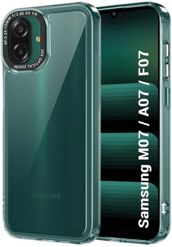 Micvir Back Cover for SAMSUNG Galaxy M07 5G (Transparent, Shock Proof, Pack of: 1)