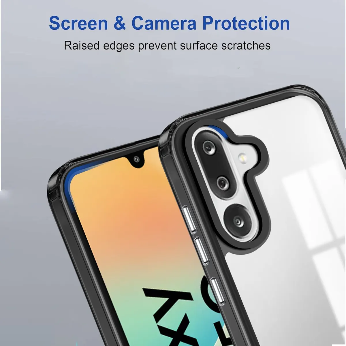 Micvir Back Cover for Samsung Galaxy M36 5G (Black, Shock Proof, Polycarbonate, Pack of: 1) — image 2 of 5