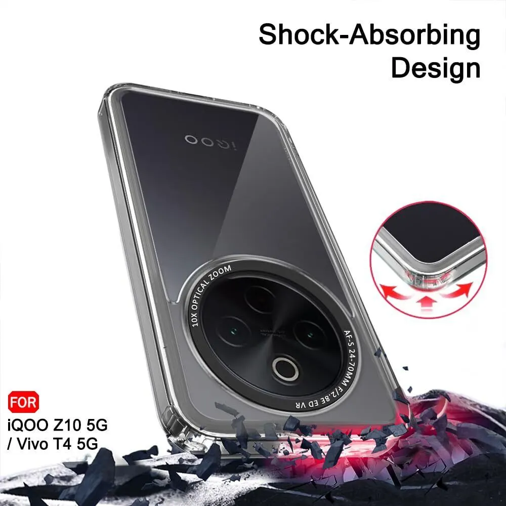 Micvir Back Cover for vivo T4 5G (Black, Shock Proof, Polycarbonate, Pack of: 1) — image 3 of 5