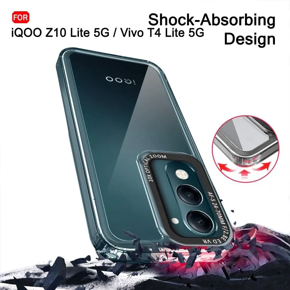 Micvir Back Cover for Vivo T4 Lite 5G (Transparent, Shock Proof, Polycarbonate, Pack of: 1) — image 4 of 5