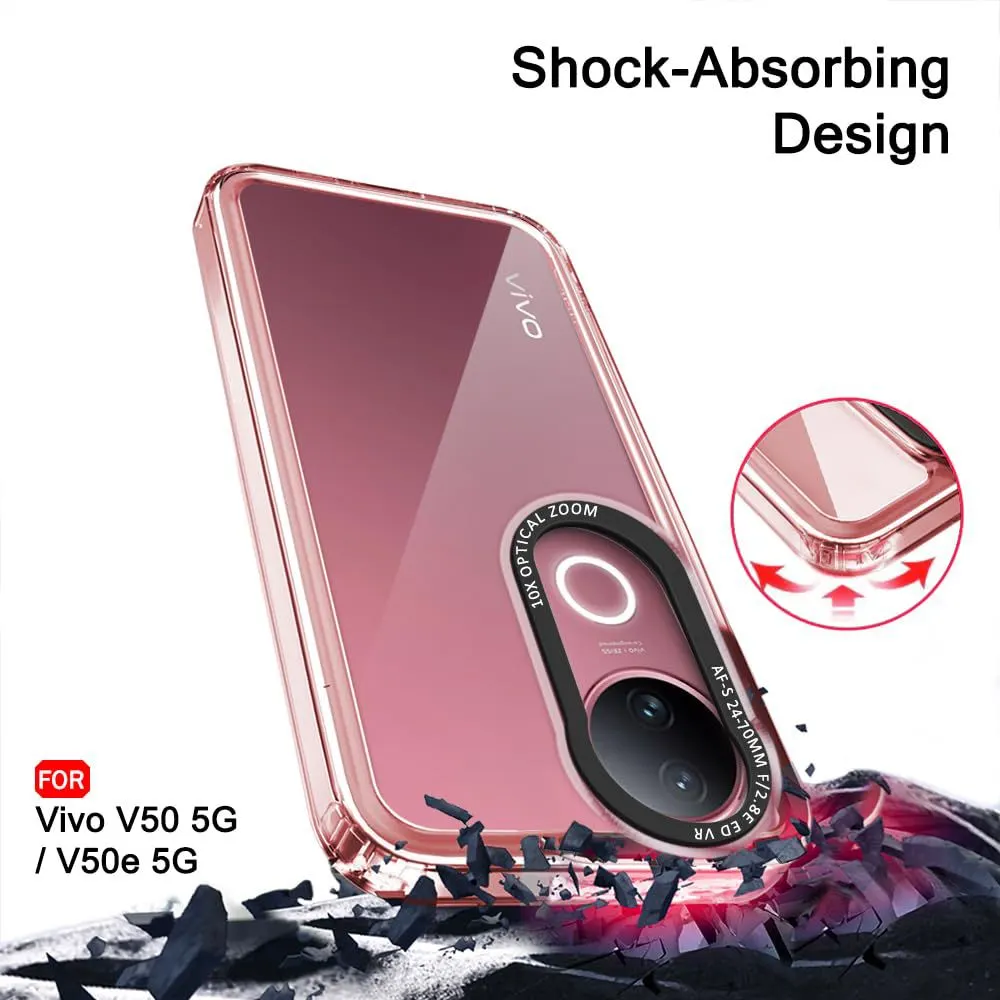 Micvir Back Cover for Vivo V50e 5G (Transparent, Shock Proof, Pack of: 1) — image 3 of 5