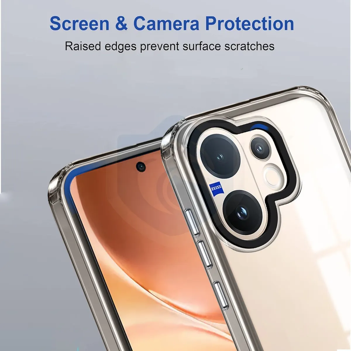 Micvir Back Cover for Vivo V60e 5G (Transparent, Shock Proof, Polycarbonate, Pack of: 1) — image 2 of 5
