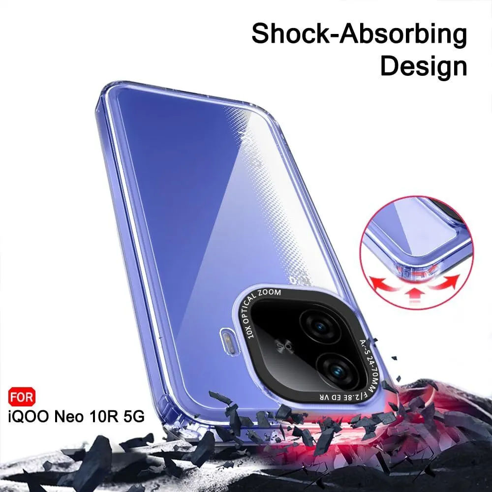 Micvir Back Cover for IQOO Neo 10R 5G (Transparent, Shock Proof, Polycarbonate, Pack of: 1) — image 3 of 5