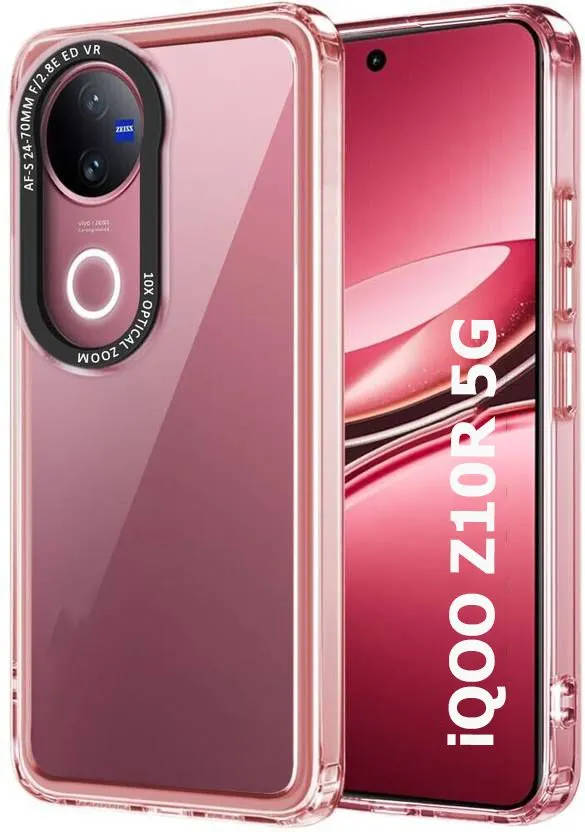 Micvir Back Cover for iQOO Z10R 5G (Transparent, Shock Proof, Polycarbonate, Pack of: 1)