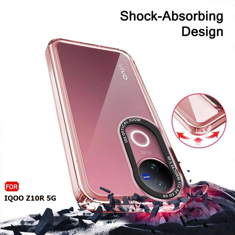 Micvir Back Cover for iQOO Z10R 5G (Transparent, Shock Proof, Polycarbonate, Pack of: 1) — image 3 of 5