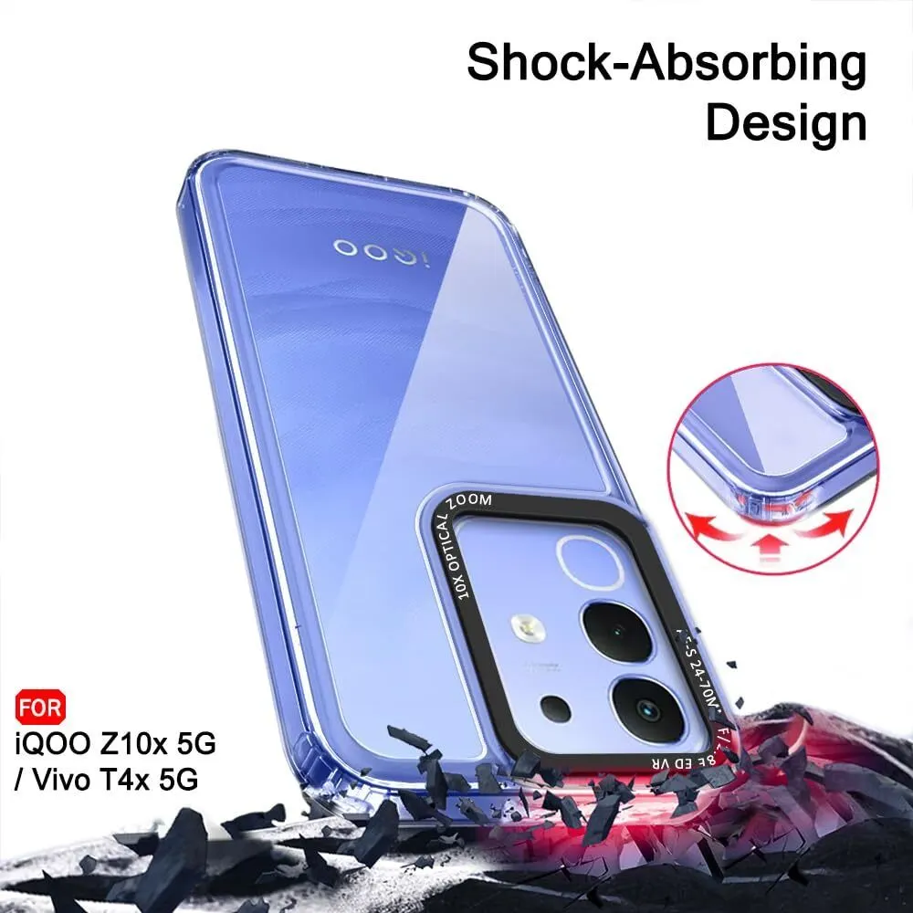 Micvir Back Cover for iQOO Z10x 5G (Transparent, Shock Proof, Polycarbonate, Pack of: 1) — image 3 of 5