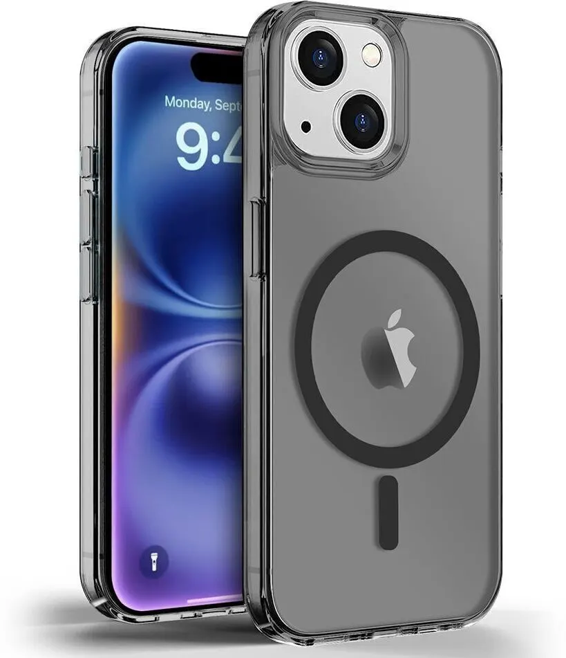 Xolia Back Cover for Apple iPhone 15 Plus (Black, Shock Proof, Polycarbonate, Pack of: 1)