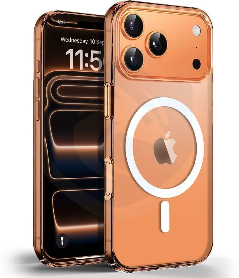 Xolia Back Cover for Apple iPhone 17 Pro Max (Transparent, Shock Proof, Polycarbonate, Pack of: 1)