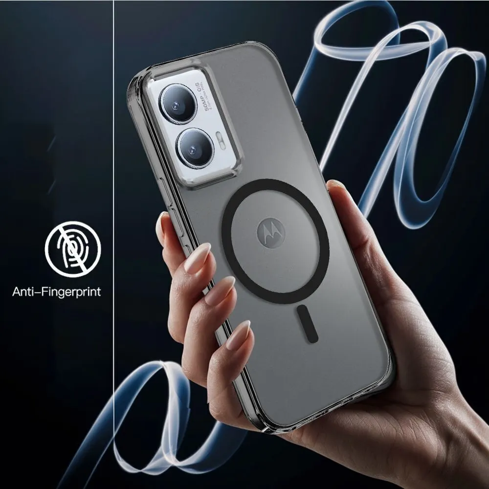 Xolia Back Cover for Motorola Moto G96 5G (Black, Shock Proof, Polycarbonate, Pack of: 1) — image 2 of 5