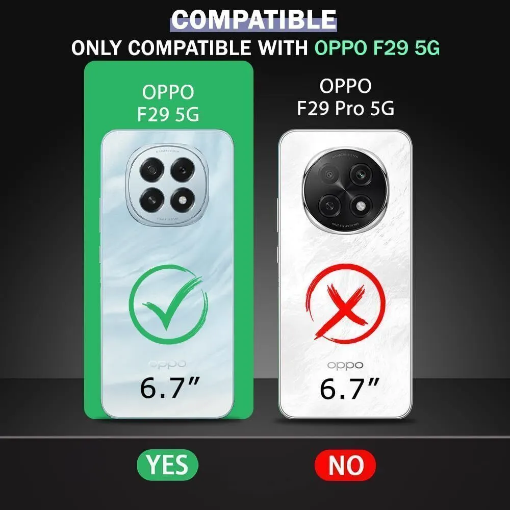 Xolia Back Cover for OPPO F29 5G (Transparent, Shock Proof, Polycarbonate, Pack of: 1) — image 2 of 5