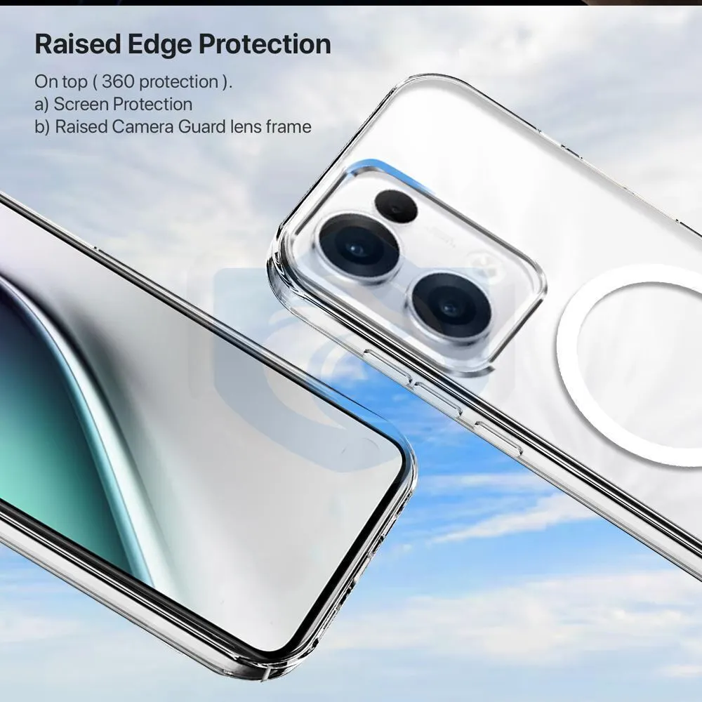 Xolia Back Cover for Oppo Reno 13 5G (Transparent, Shock Proof, Polycarbonate, Pack of: 1) — image 3 of 5