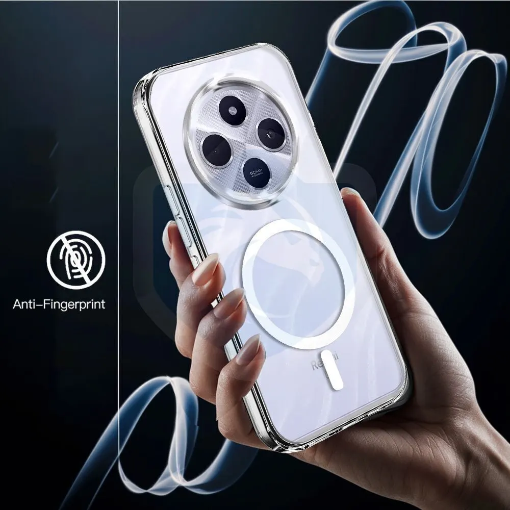 Xolia Back Cover for REDMI A4 5G (Transparent, Shock Proof, Polycarbonate, Pack of: 1) — image 2 of 5