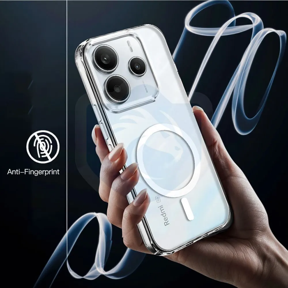 Xolia Back Cover for Redmi Note 14 5G (Transparent, Shock Proof, Polycarbonate, Pack of: 1) — image 2 of 5