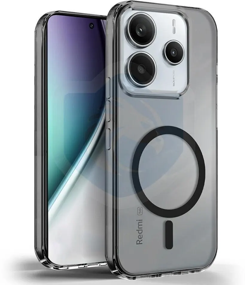 Xolia Back Cover for Redmi Note 14 SE 5G (Black, Shock Proof, Polycarbonate, Pack of: 1)