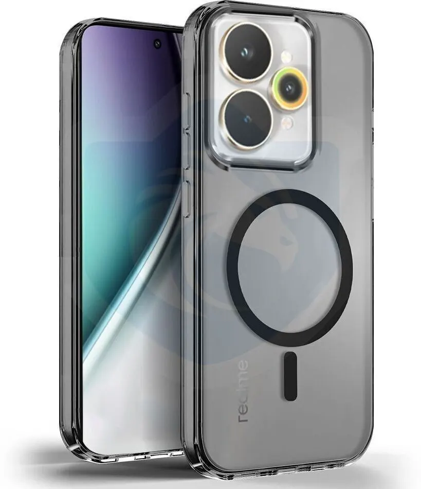 Xolia Back Cover for Realme 15 5G (Black, Shock Proof, Polycarbonate, Pack of: 1)