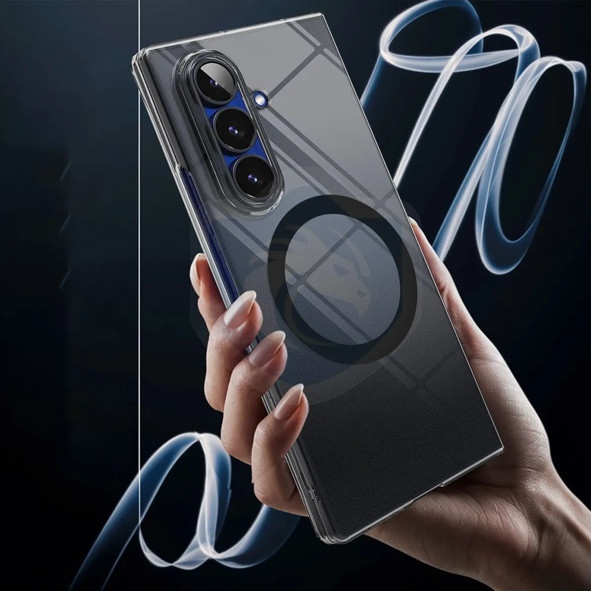 Xolia Back Cover for SAMSUNG GALAXY Z FOLD7 (Black, Shock Proof, Polycarbonate, Pack of: 1) — image 2 of 5