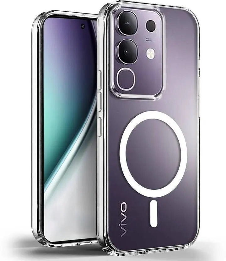 Xolia Back Cover for vivo T4x 5G (Transparent, Shock Proof, Polycarbonate, Pack of: 1)