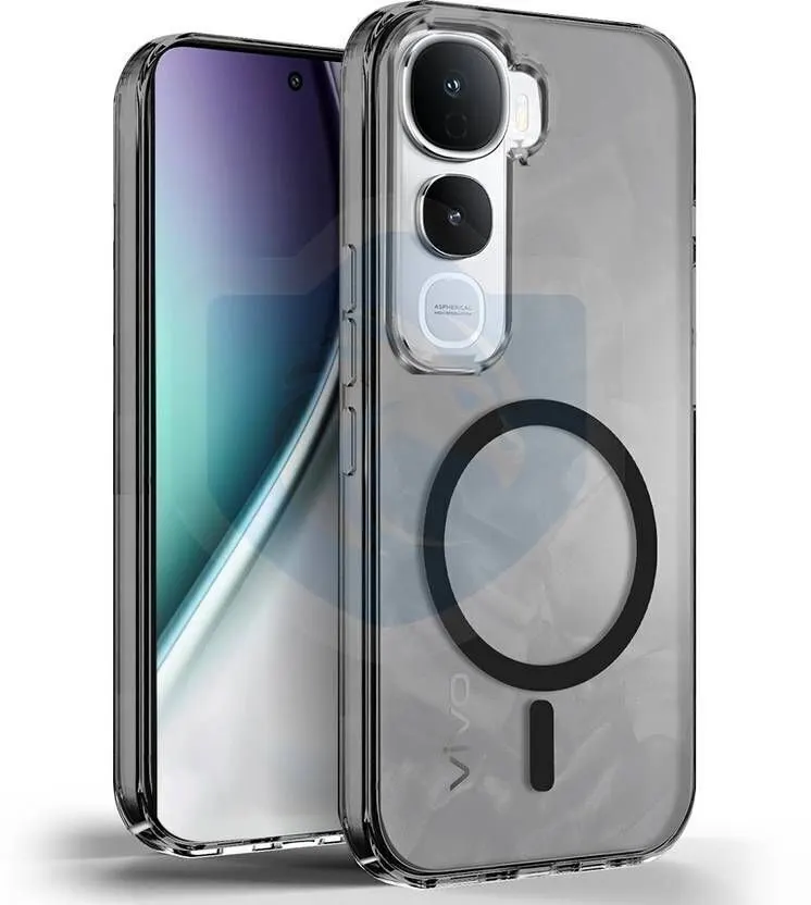 Xolia Back Cover for Vivo Y400 Pro 5G (Black, Shock Proof, Polycarbonate, Pack of: 1)