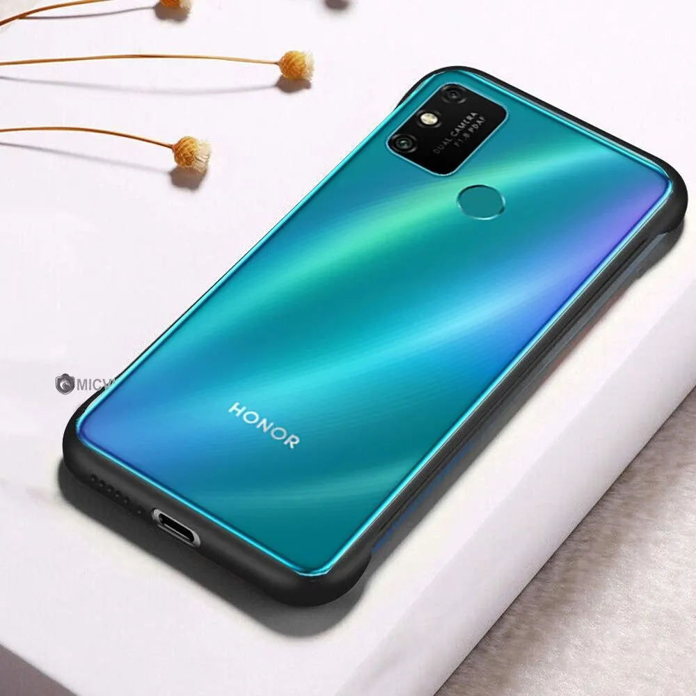 Micvir Back Cover for Honor 9A (Black, Grip Case, Pack of: 1) — image 2 of 5