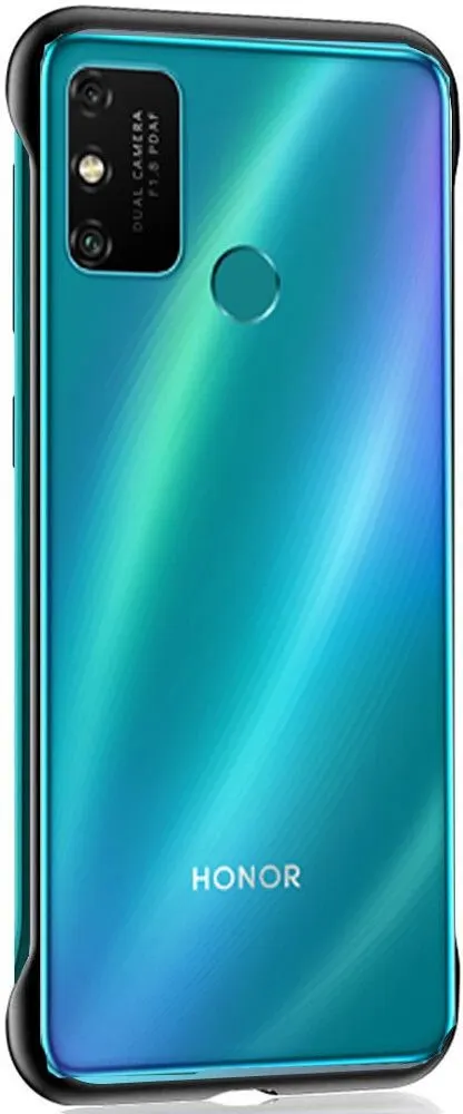 Micvir Back Cover for Honor 9A (Black, Grip Case, Pack of: 1) — image 3 of 5