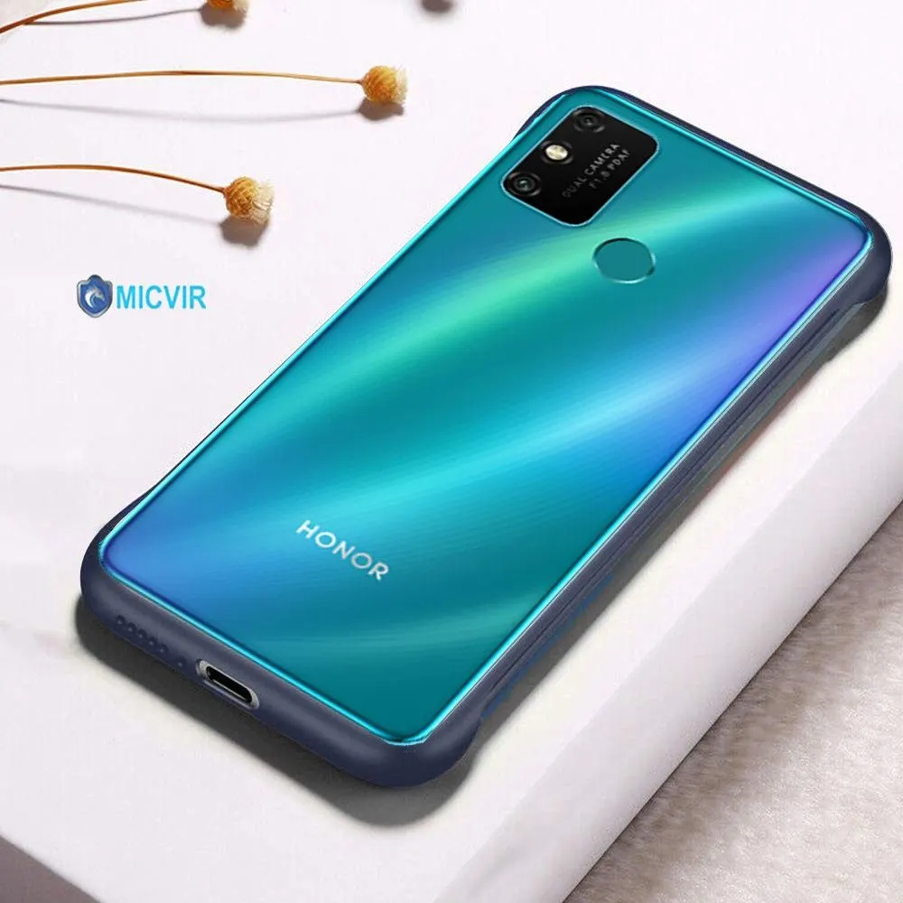 Micvir Back Cover for Honor 9A (Blue, Grip Case, Pack of: 1) — image 2 of 5