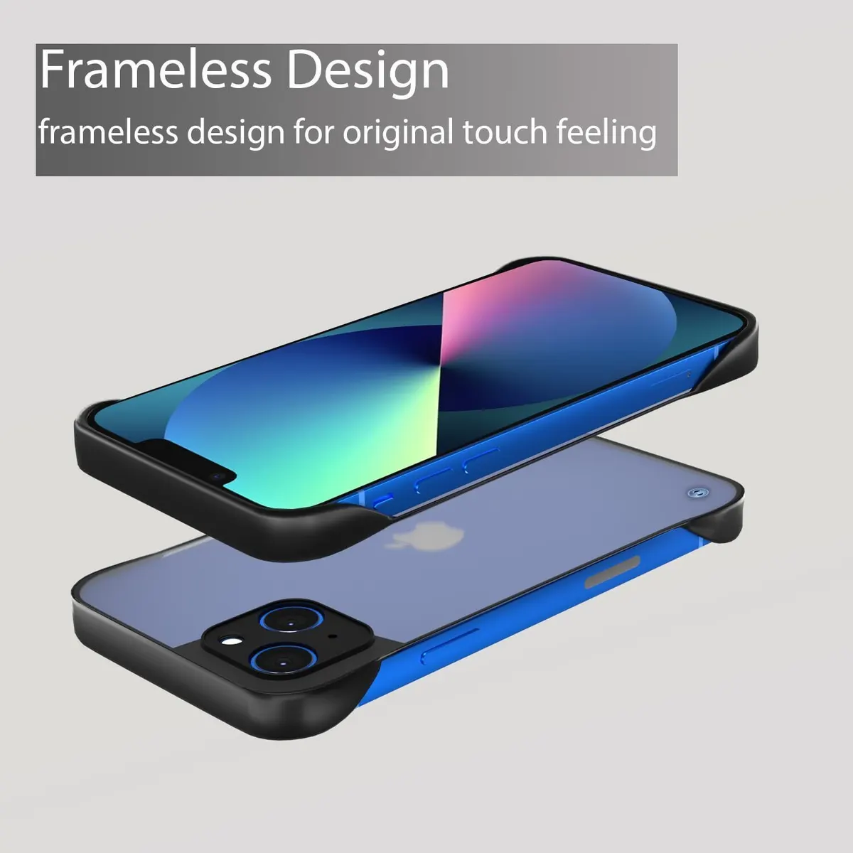 Micvir Back Cover for Apple iPhone 13 (Black, Dual Protection, Pack of: 1) — image 4 of 5