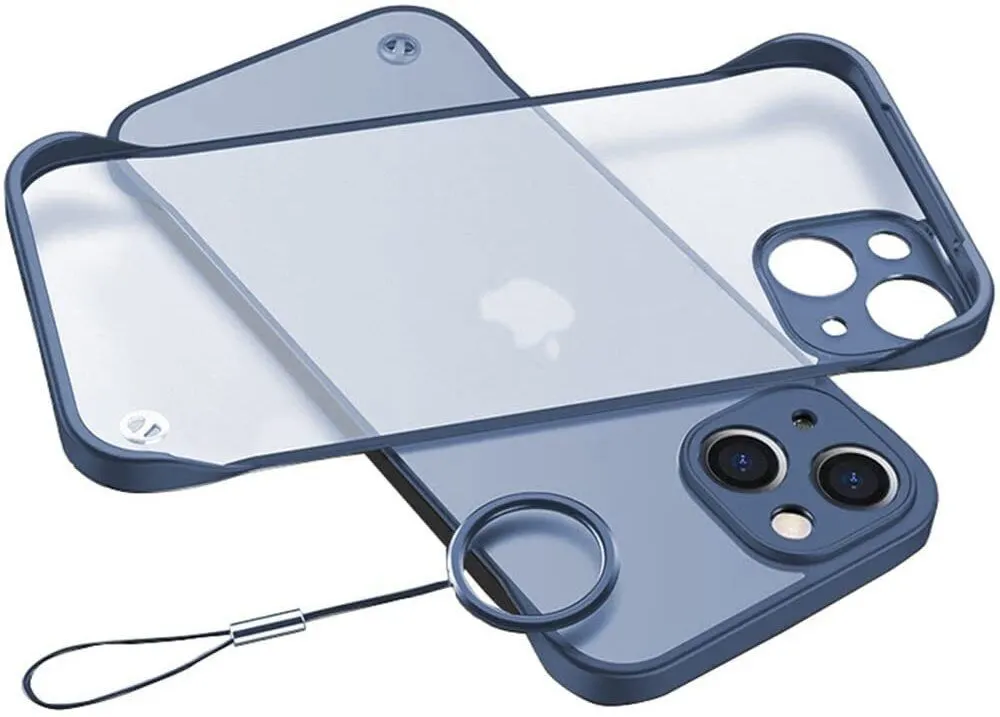 Micvir Back Cover for Apple iPhone 14 Plus (Blue, Pack of: 1)