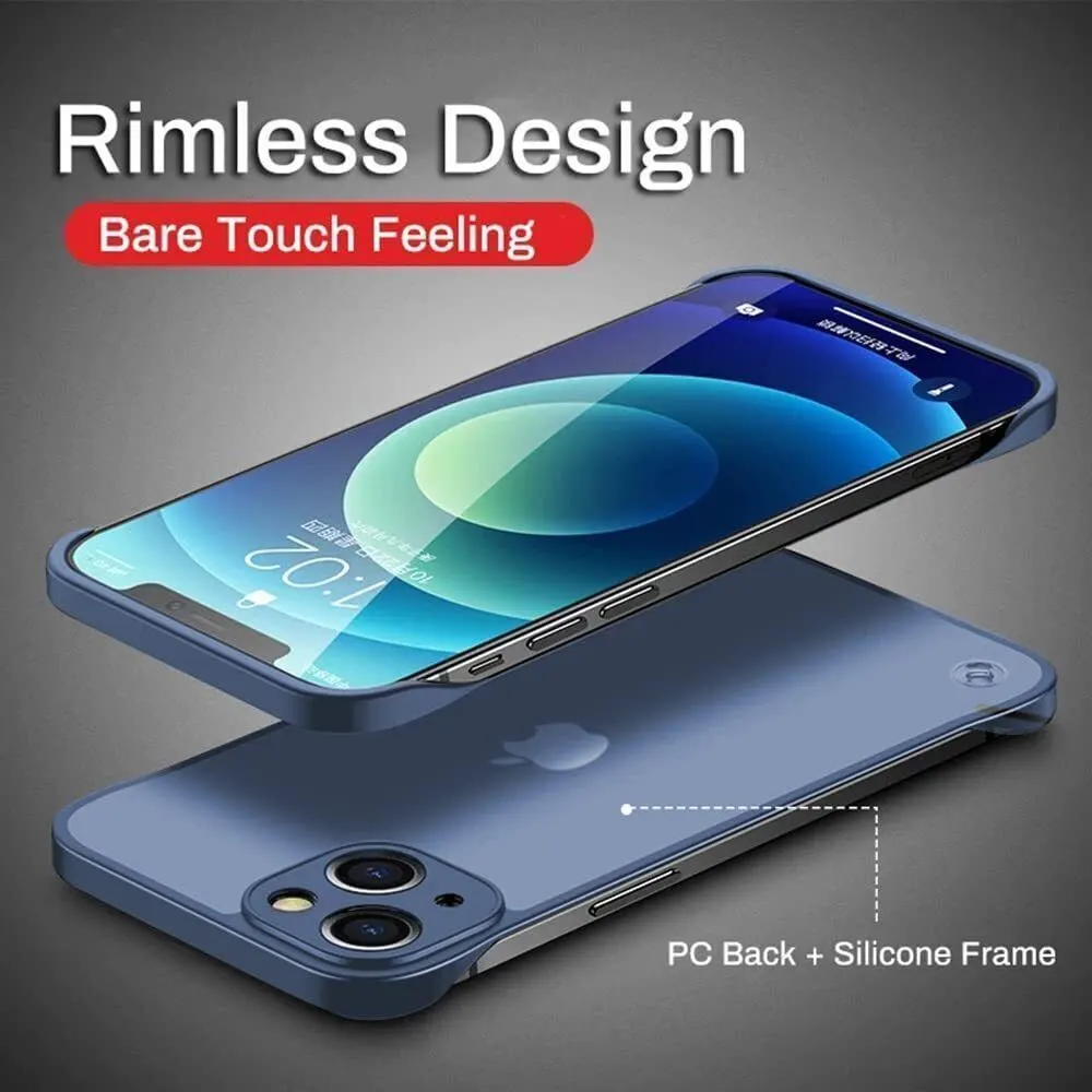 Micvir Back Cover for Apple iPhone 14 (Blue, Plastic, Pack of: 1) — image 4 of 5