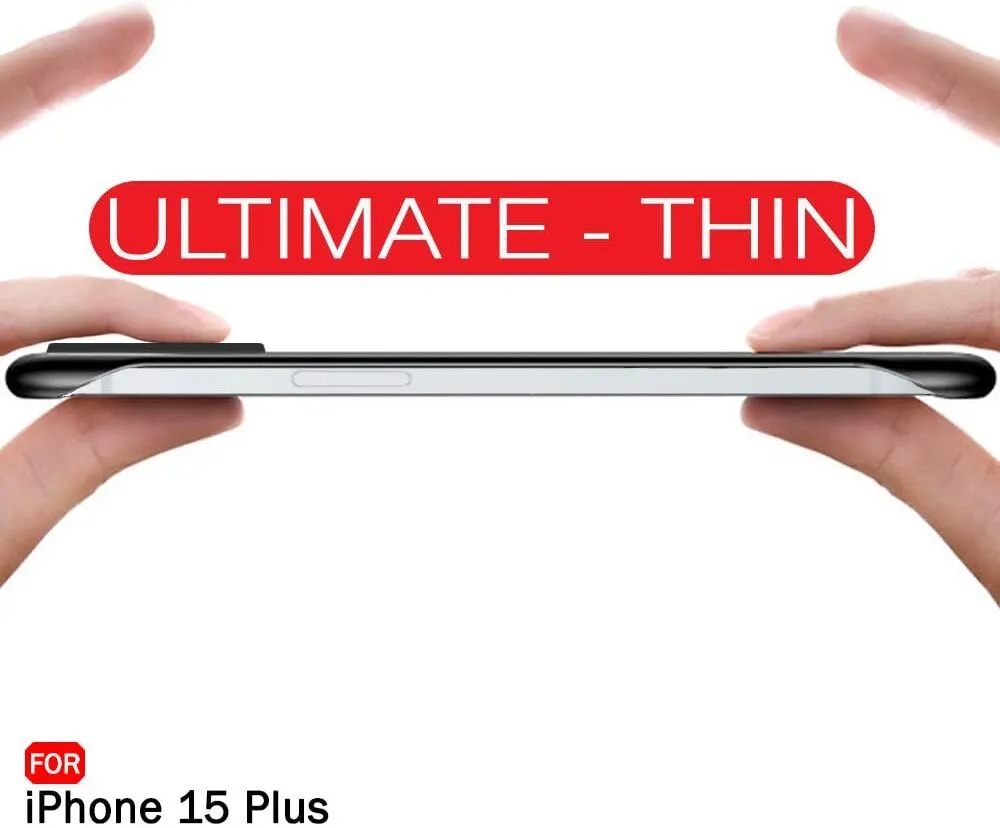 Micvir Back Cover for Apple iPhone 15 Plus (Black, Pack of: 1) — image 5 of 5