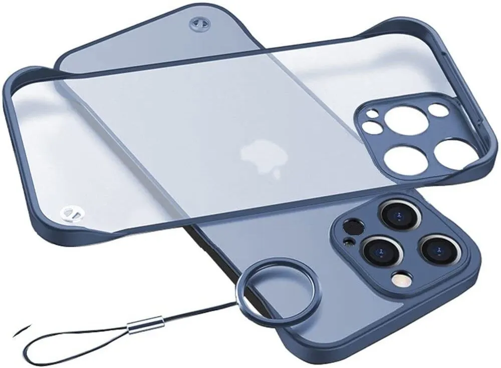 Micvir Back Cover for Apple iPhone 15 Pro Max (Blue, Plastic, Pack of: 1)