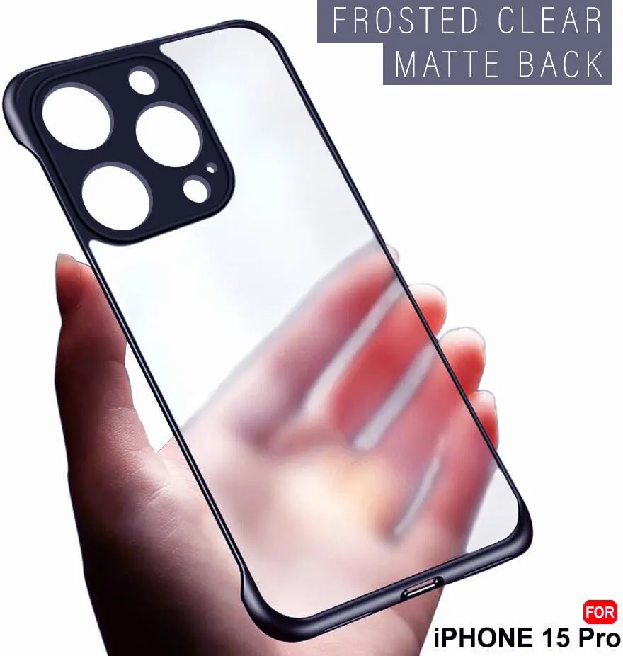 Micvir Back Cover for Apple iPhone 15 Pro (Blue, Dual Protection, Pack of: 1) — image 5 of 5